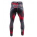 Компресійні штани Hayabusa Metaru 47 Silver Compression Pants Black Red